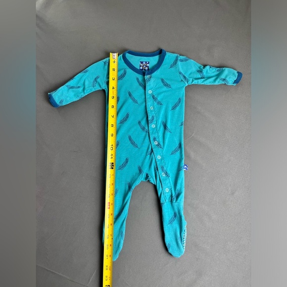 Kickee Pants Bamboo baby footie size 0-3 months - Picture 7 of 12
